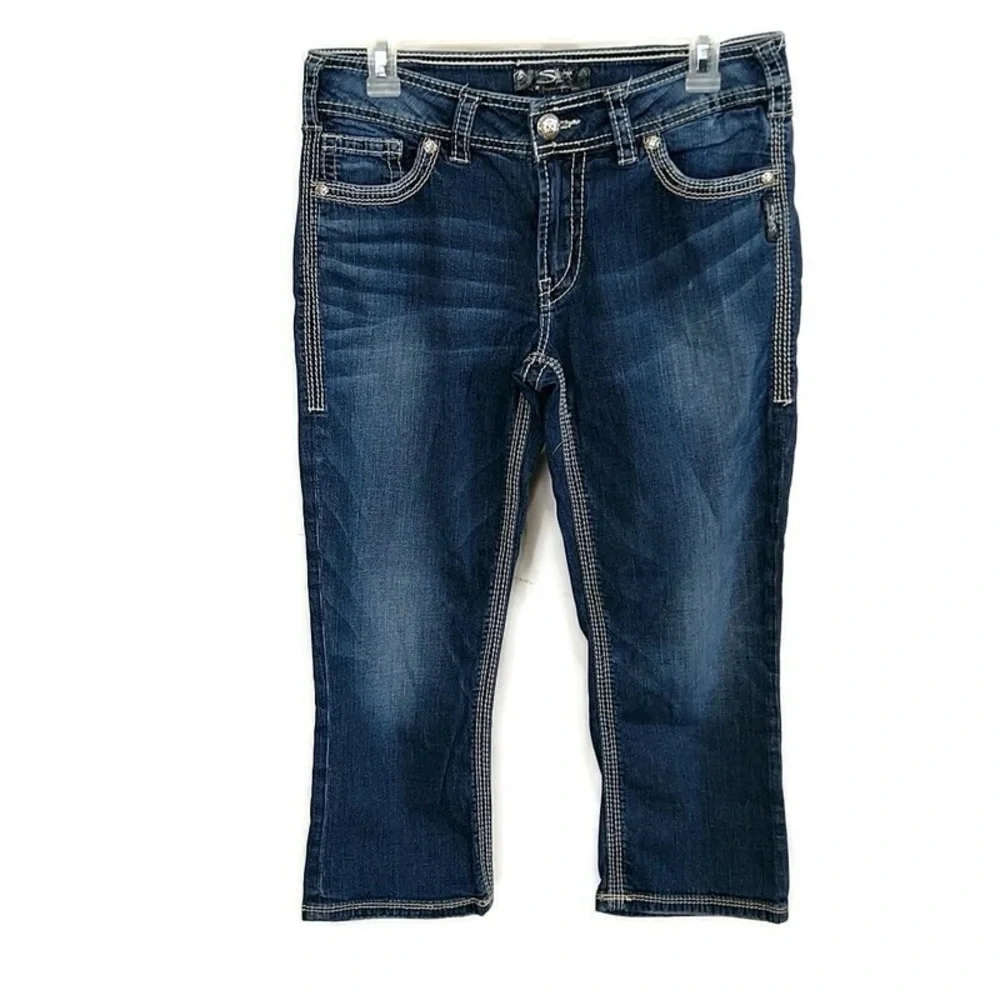Silver Jeans Co. Suki Surplus Capri W31 - Picture 1 of 8